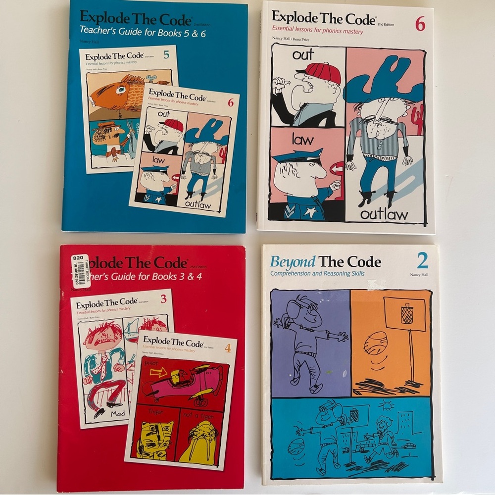 NEW Explode the Code Upper Year Book Bundle
